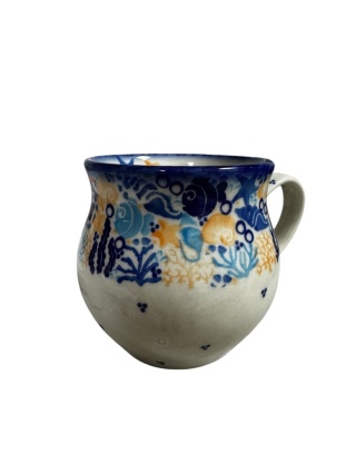 Kubek ceramiczny Bell dek "MORSKI"