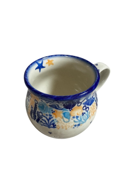Kubek ceramiczny Bell dek "MORSKI"