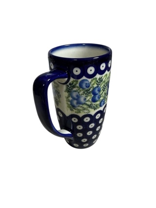 Kubek ceramiczny Latte Jagódki dek. 285