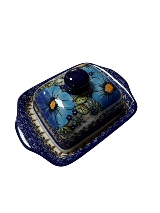 Maselnica ceramiczna Kwiaty