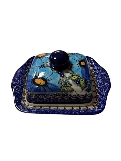 Maselnica ceramiczna Kwiaty
