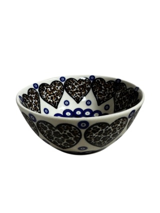 Miska 15 cm Panterkowe serduszka (2-gi gatunek)