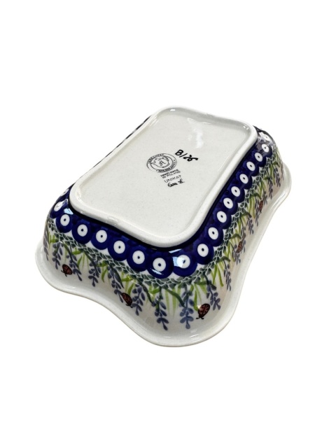 Miska ceramiczna  Kanciata Lawenda
