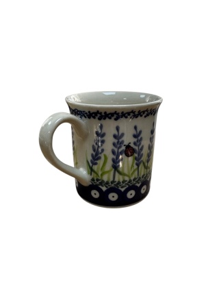 Kubek ceramiczny prosty Mirek Lawenda