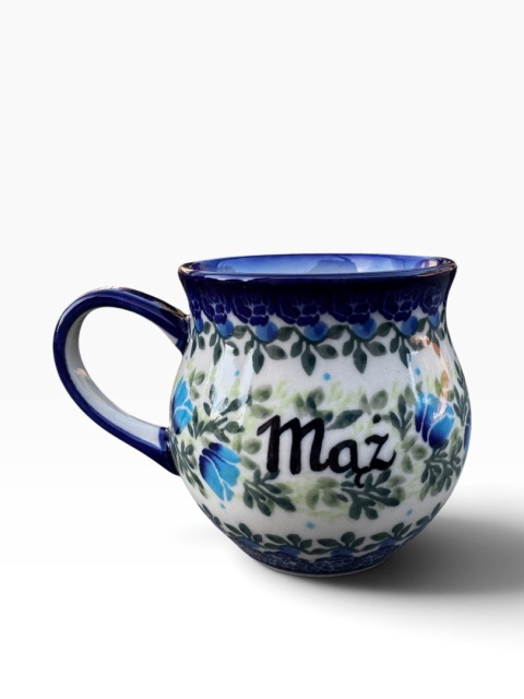 Kubek ceramiczny Bell dek. 292 "Mąż"