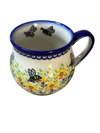 Kubek ceramiczny Bell PSZCZÓŁKI