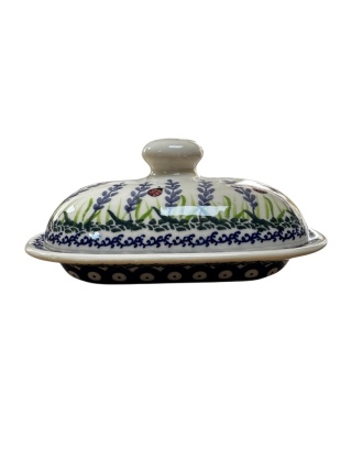 Maselnica ceramiczna głęboka Lawenda