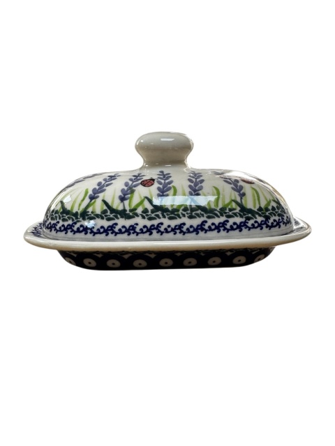 Maselnica ceramiczna głęboka Lawenda