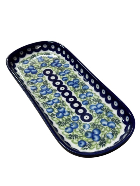 Półmisek ceramiczny / tacka Jagódki dek. 285