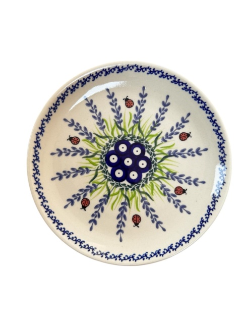 Talerz ceramiczny 19 cm Lawenda